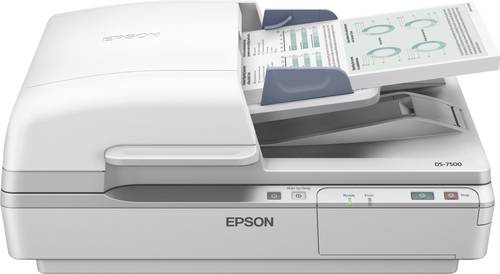 Epson WorkForce DS-7500N Duplex-Dokumentenscanner A4 1200 x 1200 dpi 40 Seiten/min, 80 Bilder/min US von Epson