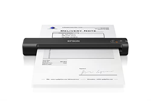 Epson WorkForce ES-50 Tragbarer A4-Dokumentenscanner, Schwarz von Epson