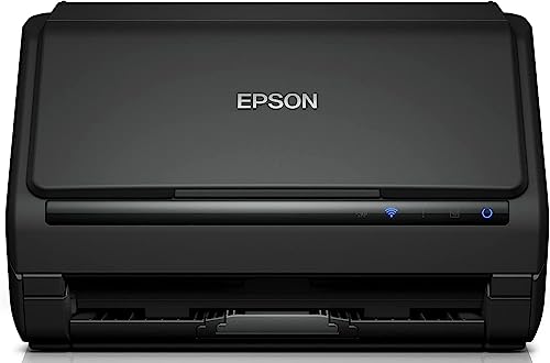 Epson WorkForce ES-500WII Scanner, Dokumentenscanner (scannt ohne PC, bis DIN A4, beidseitiger Scan in einem Durchgang, automatische Ausrichtung, Zuschnitt und Optimierung, WiFi) von Epson