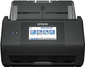 Epson WorkForce ES-580W - Dokumentenscanner - Contact Image Sensor (CIS) - Duplex - 215.9 x 6096 mm - 600 dpi x 600 dpi - bis zu 35 Seiten/Min. (einfarbig) / bis zu 35 Seiten/Min. (Farbe) - automatischer Dokumenteneinzug (100 Blätter) - bis zu 4000 Scanvorgänge/Tag - USB 3.0, Wi-Fi(ac) von Epson