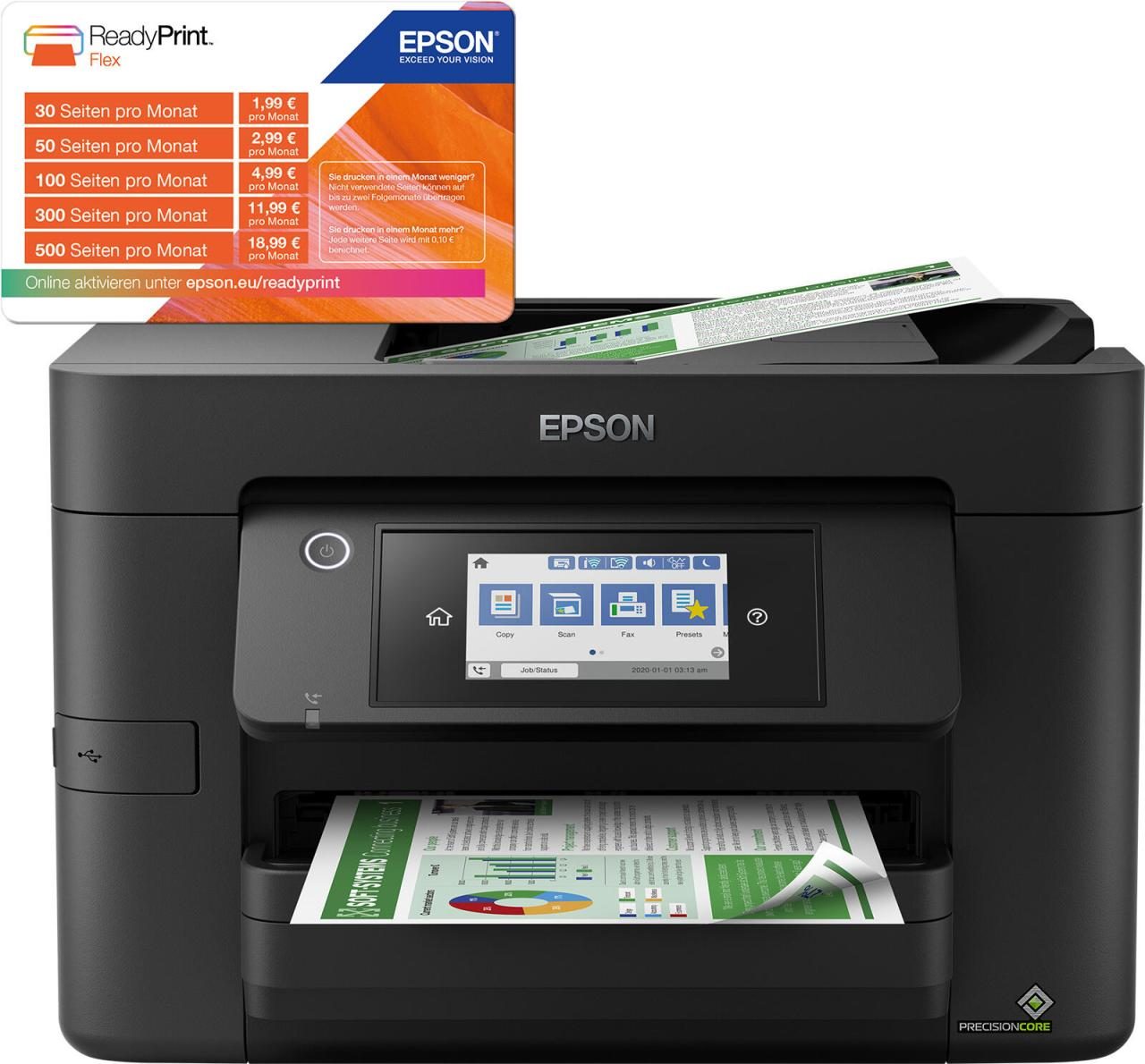 Epson WorkForce Pro WF-4820DWF Tintenstrahl-Multifunktionsgerät von Epson