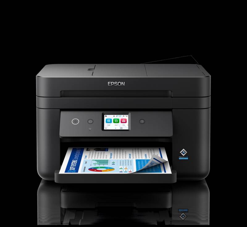 Epson WorkForce WF-2960DWF - Multifunktionsdrucker - Farbe - Tintenstrahl - Letter A (216 x 279 mm)/A4 (210 x 297 mm) (Original) - A4/Letter (Medien) - bis zu 14 Seiten/Min. (Drucken) - 150 Blatt - 33.6 Kbps - USB 2.0, LAN, Wi-Fi(n) (geöffnet) von Epson