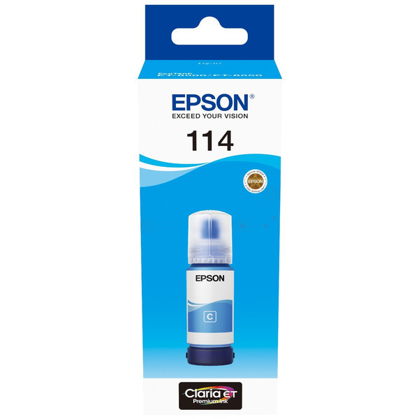 Original Epson C13T07B240 / 114 Tintenflasche cyan Original Epson C13T07B240 / 114 Tintenflasche cyan von Epson