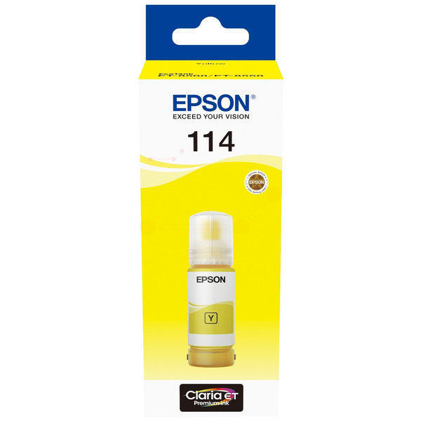 Original Epson C13T07B440 / 114 Tintenflasche gelb Original Epson C13T07B440 / 114 Tintenflasche gelb von Epson