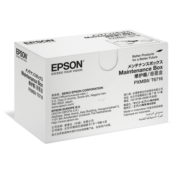 Original Epson C13T671600 / T6716 Resttintenbehälter Original Epson C13T671600 / T6716 Resttintenbehälter von Epson