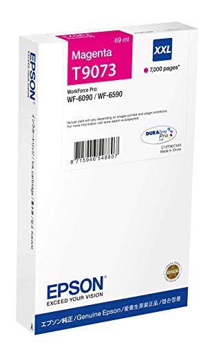 Patrone 235K945 Epson WorkForcePro WF6090DW Magenta XXL 69ml T9073 von Epson