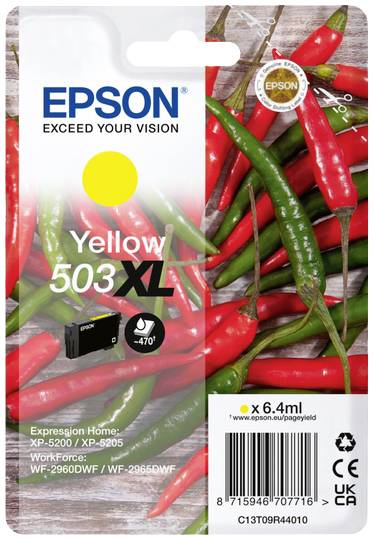 Patrone Epson 503 yellow XL T09R4 Patrone Epson 503 yellow XL T09R4 von Epson