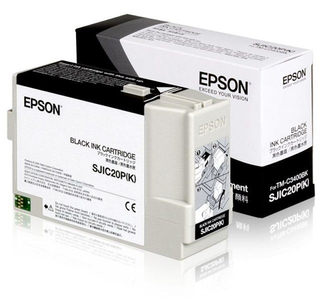 SJIC20P(K) - schwarz - Original - Tintenpatrone von Epson