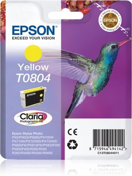 T0804 - gelb - Original - Blisterverpackung - Tint T0804 - gelb - Original - Blisterverpackung - Tint von Epson
