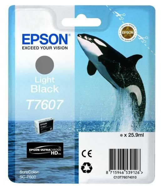 T7607 - schwarz - Original - Blisterverpackung - T von Epson