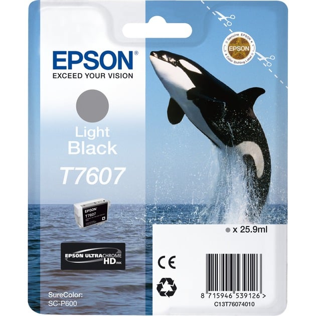 Tinte Light Schwarz C13T76074010 Tinte Light Schwarz C13T76074010 von Epson