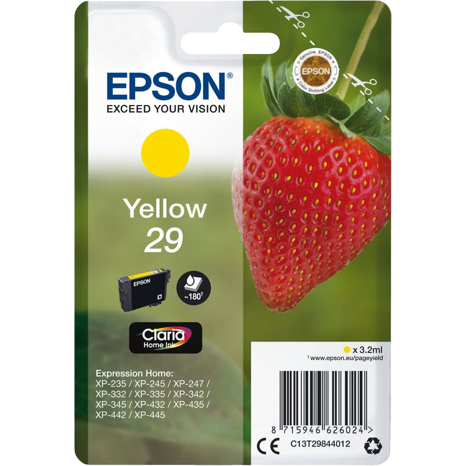 Tinte gelb 29 (C13T29844012) von Epson