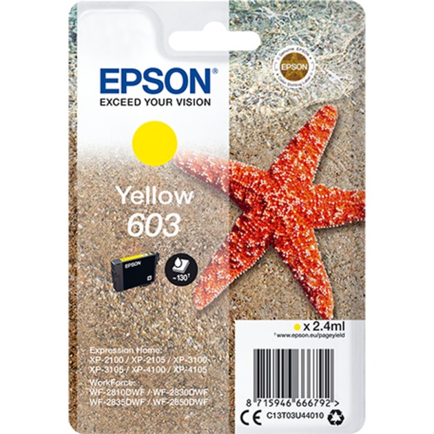 Tinte gelb 603 (C13T03U44010) von Epson