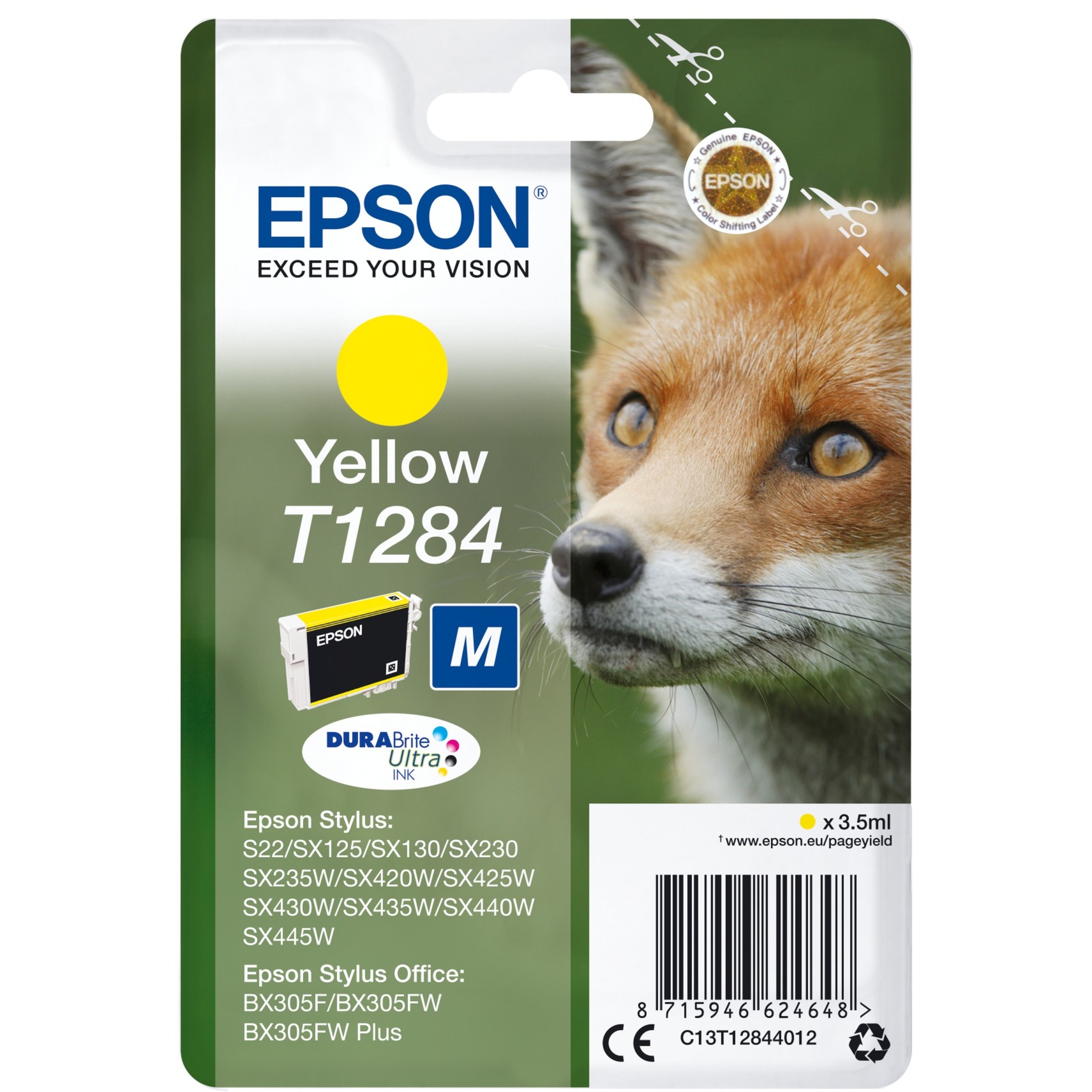 Tinte gelb T1284 (C13T12844012) von Epson