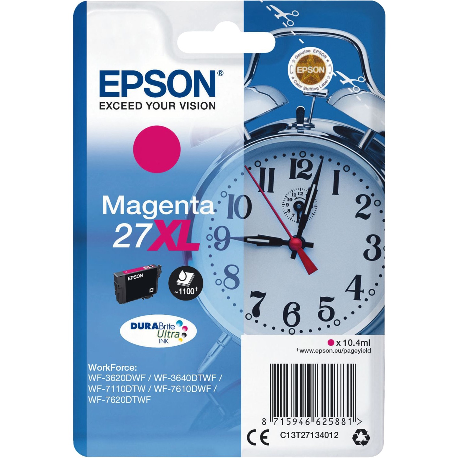 Tinte magenta 27XL (C13T27134012) von Epson