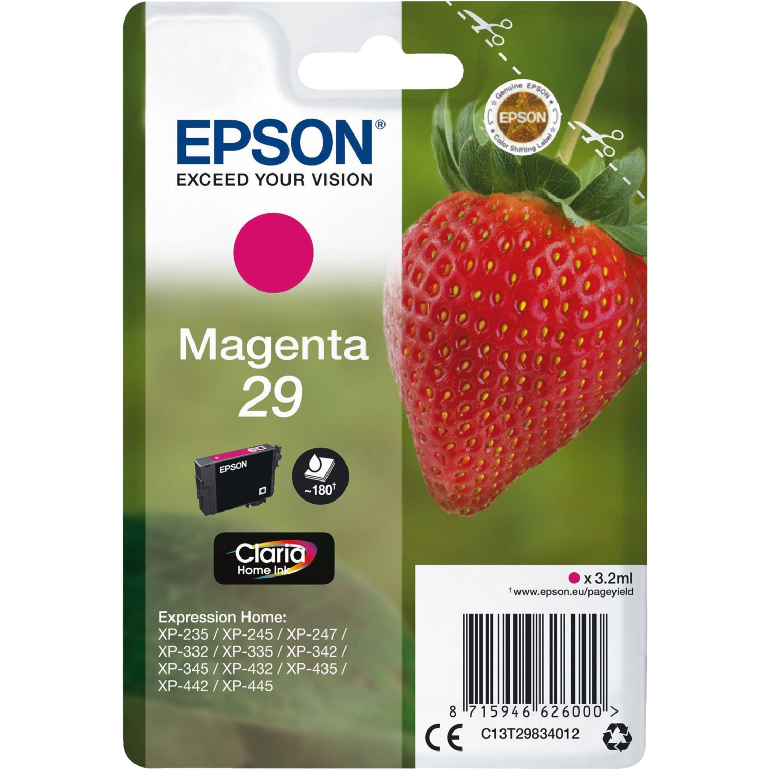 Tinte magenta 29 (C13T29834012) von Epson