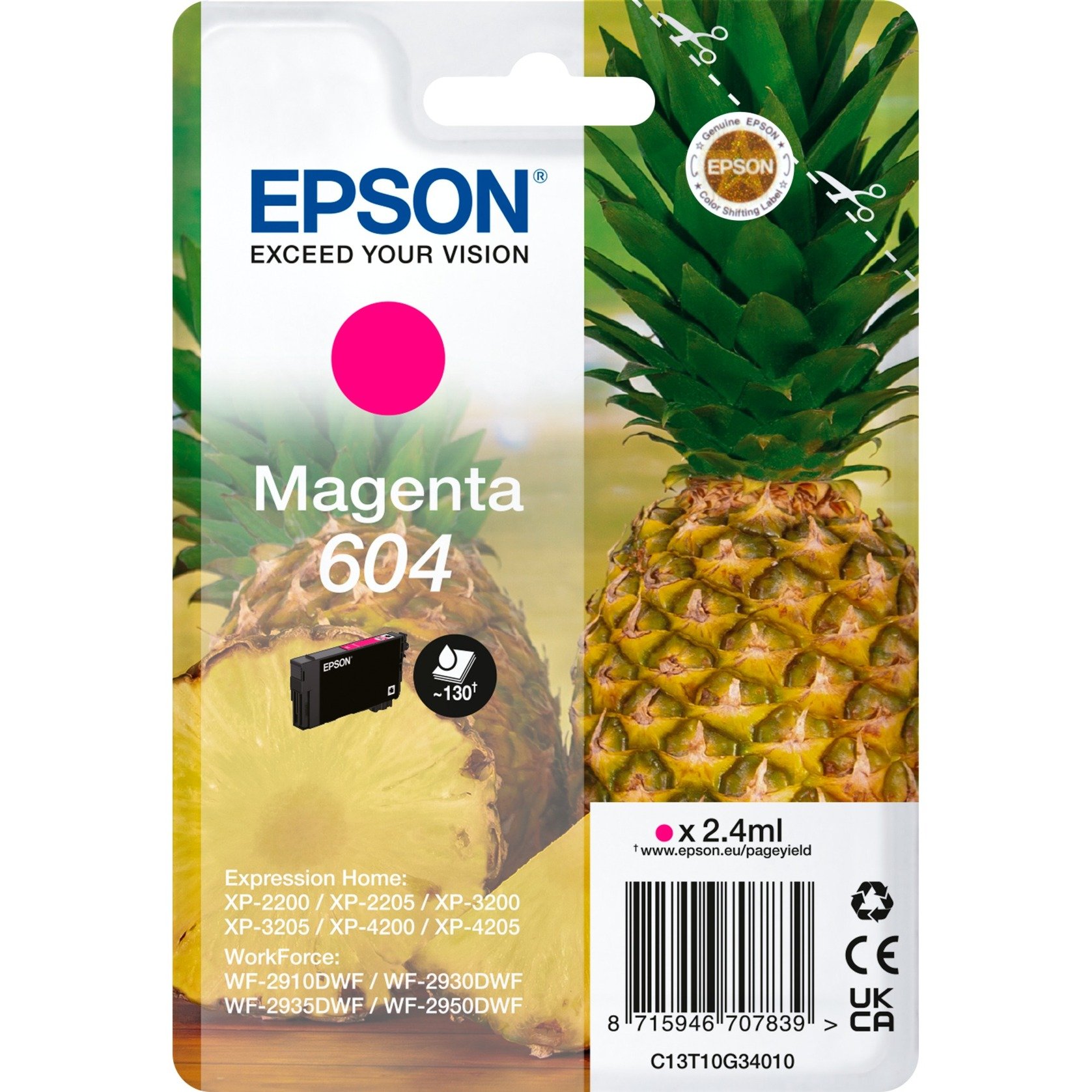 Tinte magenta 604 (C13T10G34010) von Epson