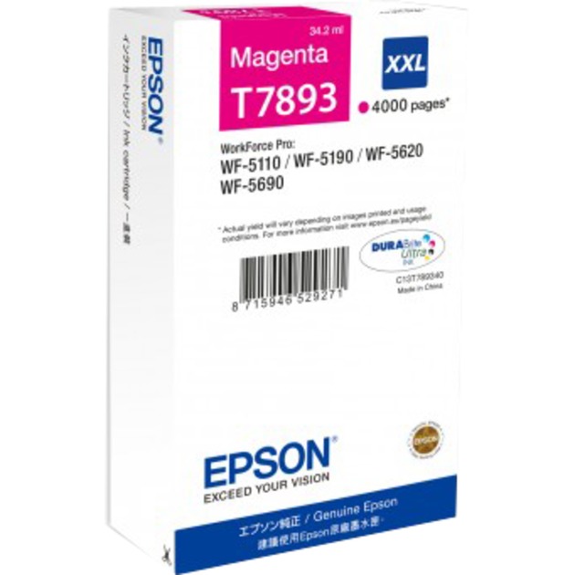Tinte magenta C13T789340 Tinte magenta C13T789340 von Epson