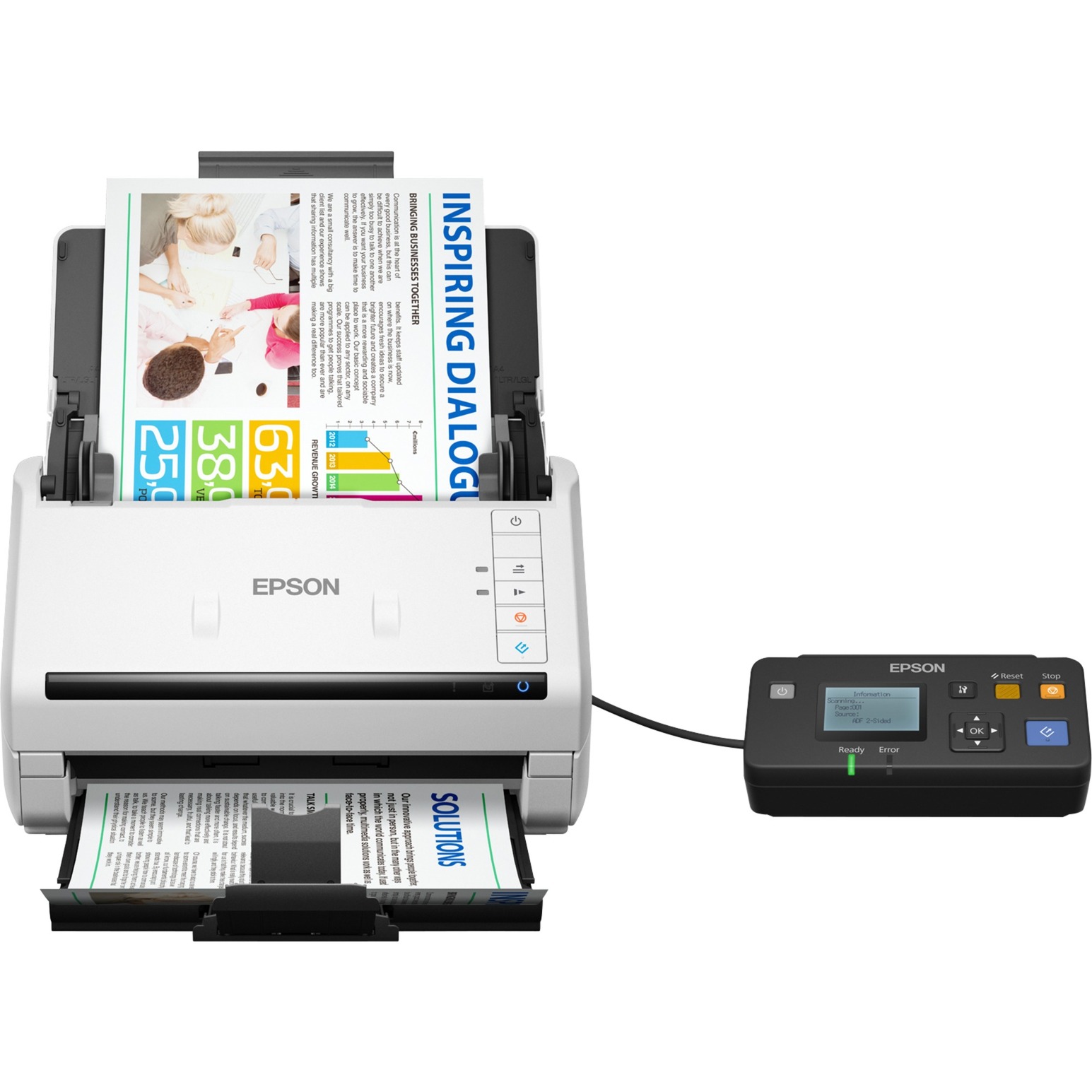 WorkForce DS-530 II, Einzugsscanner von Epson