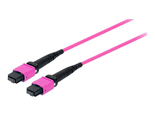 Digital Data Communications LWL Patchkabel MTP->MTP 10.00m Multimode OM4 Aqua - Netzwerk - Multimodefase von Equip