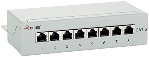 Digital Data Equip Patchverteiler 8 Port RJ 45 CAT6 Digital Data Equip Patchverteiler 8 Port RJ 45 CAT6 von Equip