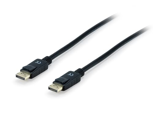 Equip 119255 DisplayPort 1.4 St/St 5.0m 8K/60Hz komp. HDCP/DisplayPort-Kabel 5 m/schwarz von Equip