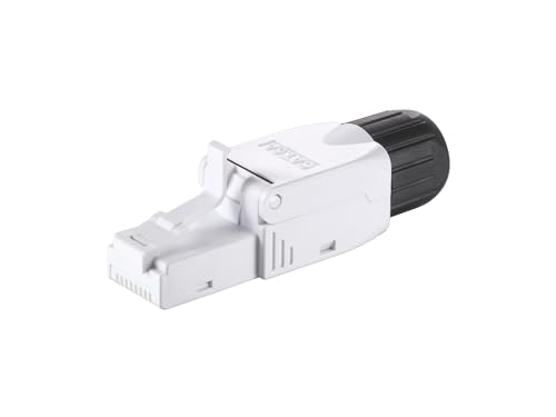 Equip 121162 Cat.6A Werkzeugloser RJ45-Stecker, 5 Stück/Set Equip 121162 Cat.6A Werkzeugloser RJ45-Stecker, 5 Stück/Set von Equip