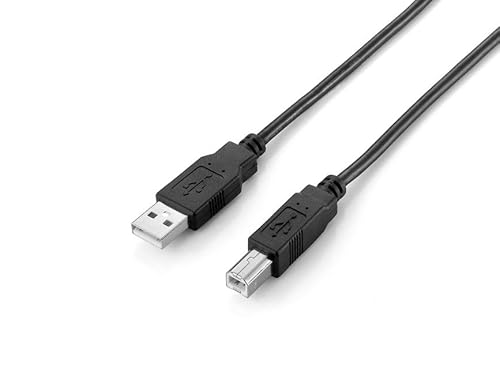 Equip 128864 USB 2.0 Typ A auf Typ B Kabel, 2,0m, Schwarz Equip 128864 USB 2.0 Typ A auf Typ B Kabel, 2,0m, Schwarz von Equip