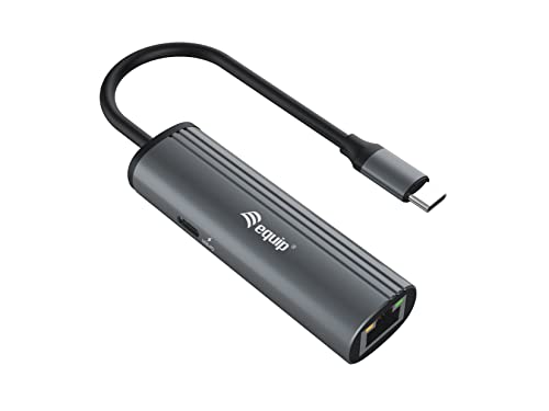 Equip 133486 USB-C-auf-RJ45-Gigabit-Netzwerk + PD-Adapter von Equip