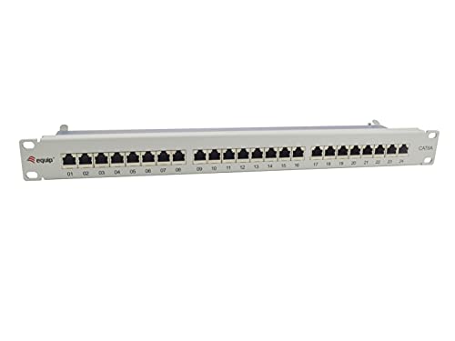 Equip 326525 24-Port CAT.6A GESCHIRMTES PATCHPANEL, HELLGRAU Equip 326525 24-Port CAT.6A GESCHIRMTES PATCHPANEL, HELLGRAU von Equip