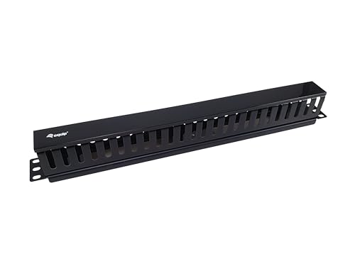 Equip 327314 19-Zoll-Rackmontage-Kabelmanagement-Panel, schwarz Equip 327314 19-Zoll-Rackmontage-Kabelmanagement-Panel, schwarz von Equip
