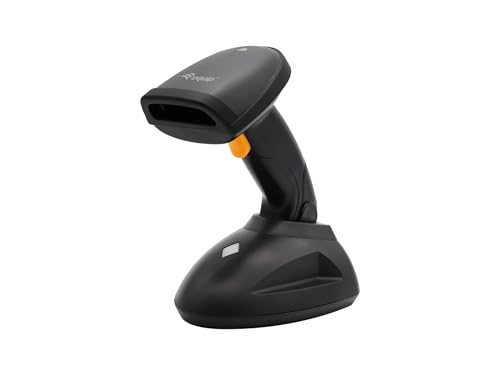 Equip 351026 Drahtloser 2D-Barcodescanner, Weite Entfernung, mit Ständer von Equip