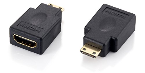 Equip Adapter Minihdmi (Typ C) > HDMI (Typ A) S/B Schwarz Polybeutel von Equip