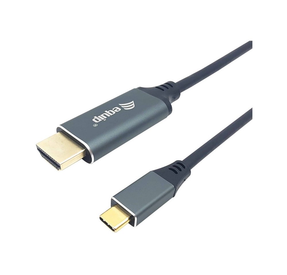 Equip EQUIP 133415 USB-C auf HDMI Kabel, 1m, 4K 30Hz Smartphone-Adapter USB-C, Unterstützt 4K bei 30Hz Equip EQUIP 133415 USB-C auf HDMI Kabel, 1m, 4K 30Hz Smartphone-Adapter USB-C, Unterstützt 4K bei 30Hz von Equip