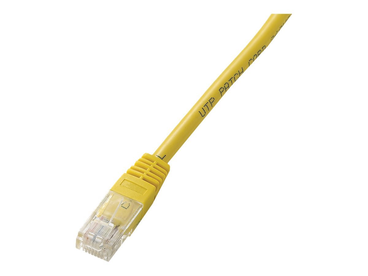 Equip EQUIP CCA Patchkabel U/UTP 2xRJ45 Cat.5e gelb 10m Netzwerkkabel Equip EQUIP CCA Patchkabel U/UTP 2xRJ45 Cat.5e gelb 10m Netzwerkkabel von Equip