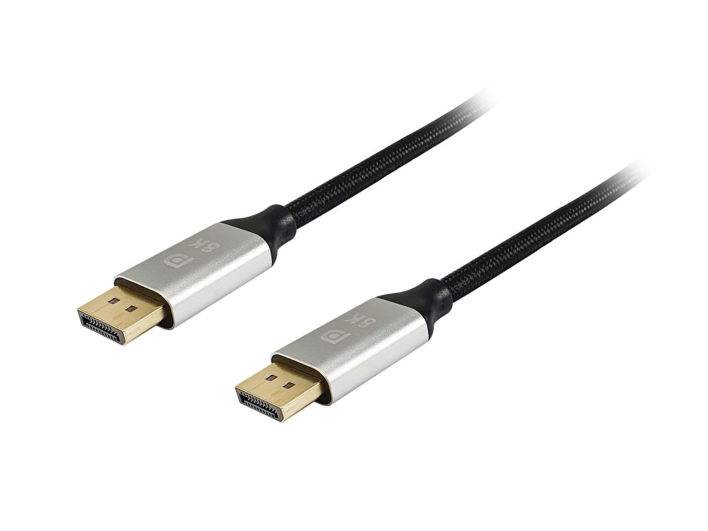 Equip EQUIP DisplayPort 1.4 St/St 2.0m 8K/60Hz komp.HDCP Prem. sw Video-Kabel Equip EQUIP DisplayPort 1.4 St/St 2.0m 8K/60Hz komp.HDCP Prem. sw Video-Kabel von Equip