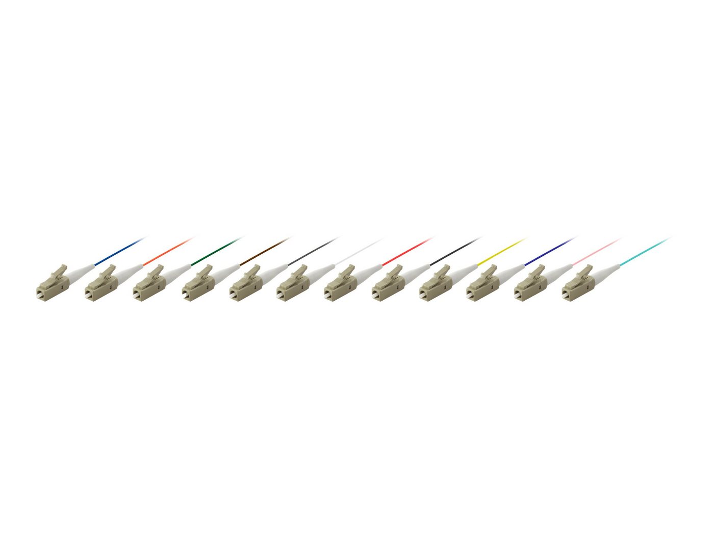 Equip EQUIP Glasfaserkab. LC/PC Pigtail Multi Mode Duplex OM3 1.0m Glasfaserkabel Equip EQUIP Glasfaserkab. LC/PC Pigtail Multi Mode Duplex OM3 1.0m Glasfaserkabel von Equip