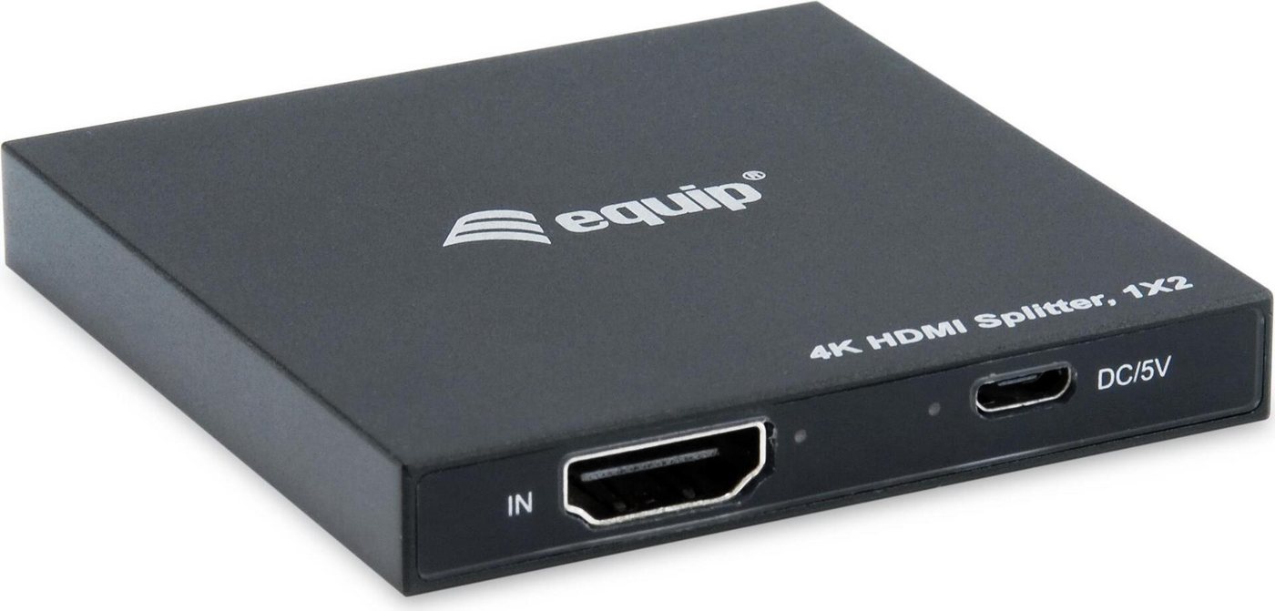 Equip EQUIP HDMI Splitter 1.4 2 Port Ultra Slim 4K/30Hz schwarz EndlessOS HDMI-Kabel Equip EQUIP HDMI Splitter 1.4 2 Port Ultra Slim 4K/30Hz schwarz EndlessOS HDMI-Kabel von Equip