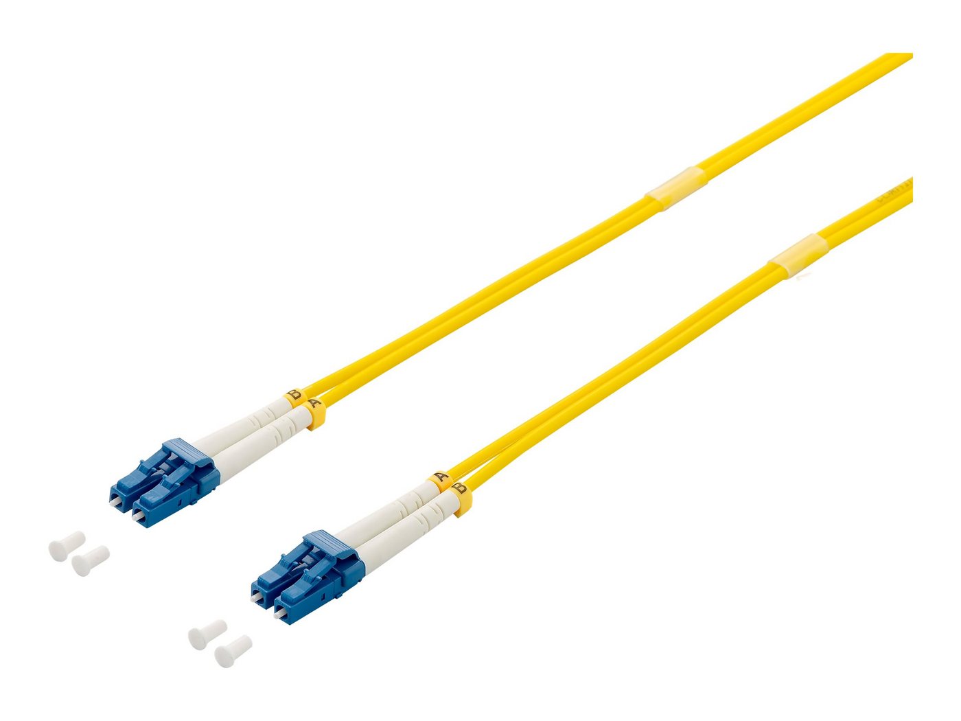 Equip EQUIP LWL Patchkabel LC/LC 9/125µ LSOH 2,0m duplex OS2 Netzwerkkabel Equip EQUIP LWL Patchkabel LC/LC 9/125µ LSOH 2,0m duplex OS2 Netzwerkkabel von Equip
