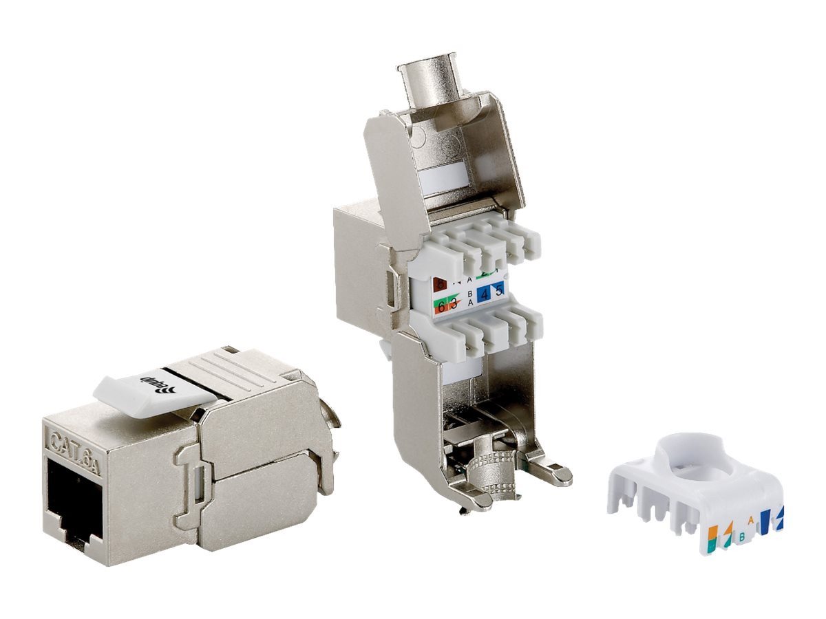 Equip EQUIP RJ-45 Steckverbindung werkzeuglos,Cat.6A, 8 Stück Computer-Kabel Equip EQUIP RJ-45 Steckverbindung werkzeuglos,Cat.6A, 8 Stück Computer-Kabel von Equip
