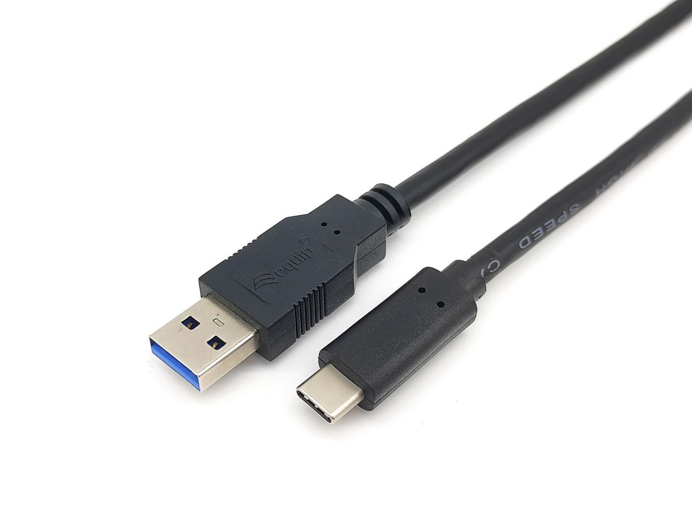 Equip EQUIP USB Kabel 3.2 A -> C St/St 2.0m schwarz (128344) USB-Kabel von Equip