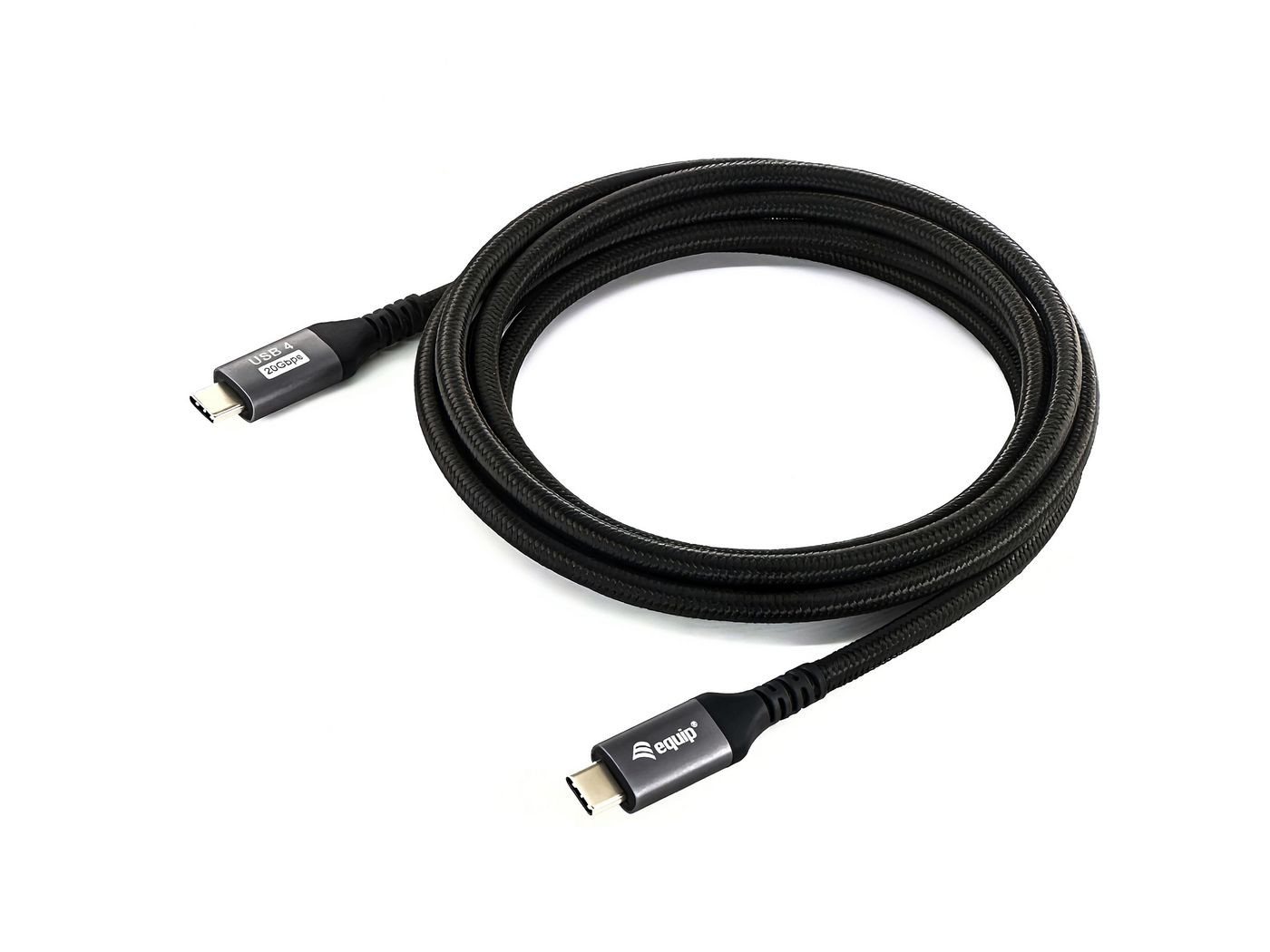 Equip EQUIP USB Kabel 4.0 C -> C St/St 2.00m schwarz USB-Kabel Equip EQUIP USB Kabel 4.0 C -> C St/St 2.00m schwarz USB-Kabel von Equip