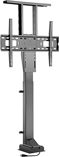 Equip Fernsehständer-Halter 37 bis 65 Zoll motorisierter TV Lift, fernbedienbar, einbaubar, Bodenstandhalter von Equip