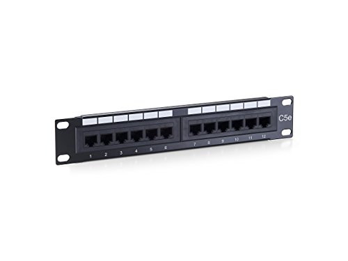 Equip Patch Panel UTP Cat5e/ISDN 25, 4 cm (10 Zoll) von Equip