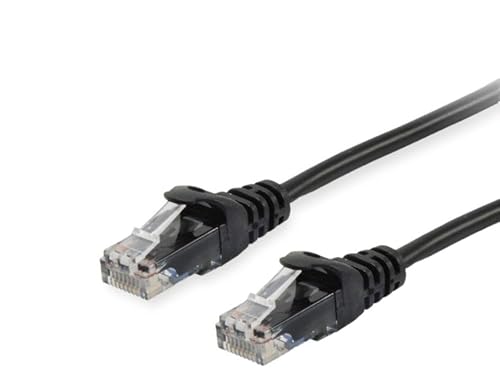 Equip Patchkabel (Cat6 U/UTP 2xRJ45 ECO Polybeutel 1,00 m) schwarz von Equip