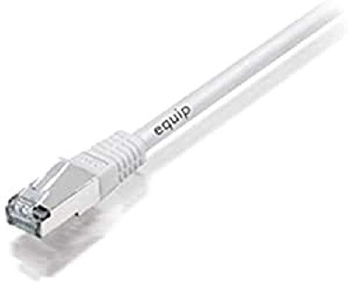 Equip Patchkabel Platinum RJ45 S/FTP Cat6A (SSTP) PIMF HF Polybeutel, 10,00 m, weiß von Equip