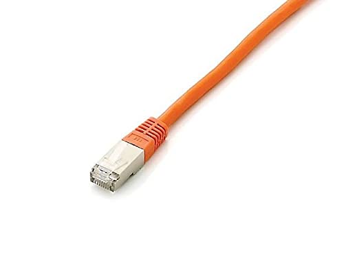 Equip Patchkabel Platinum RJ45 S/FTP Cat6A (SSTP) PIMF HF Polybeutel, 3,00 m, orange von Equip