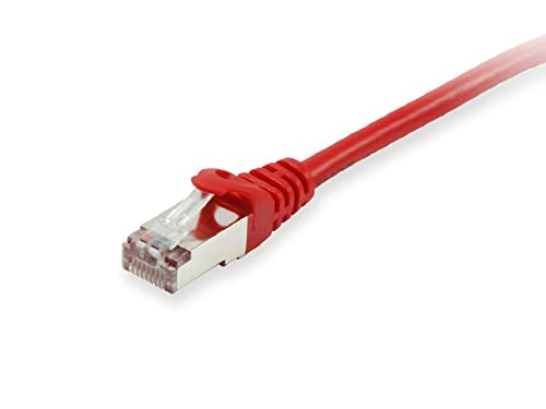 Equip Patchkabel RJ45 Cat6A S/FTP (S-STP) PIMF 0,5 m Rot von Equip