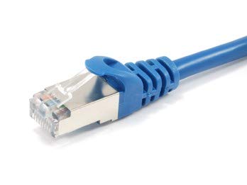 Equip Patchkabel RJ45 Cat6A S/FTP (S-STP) PIMF 2,00 m Blau von Equip