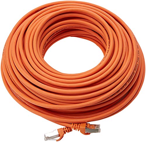 Equip Patchkabel RJ45 Cat6A S/FTP (S-STP) PIMF 30,00 m Orange von Equip